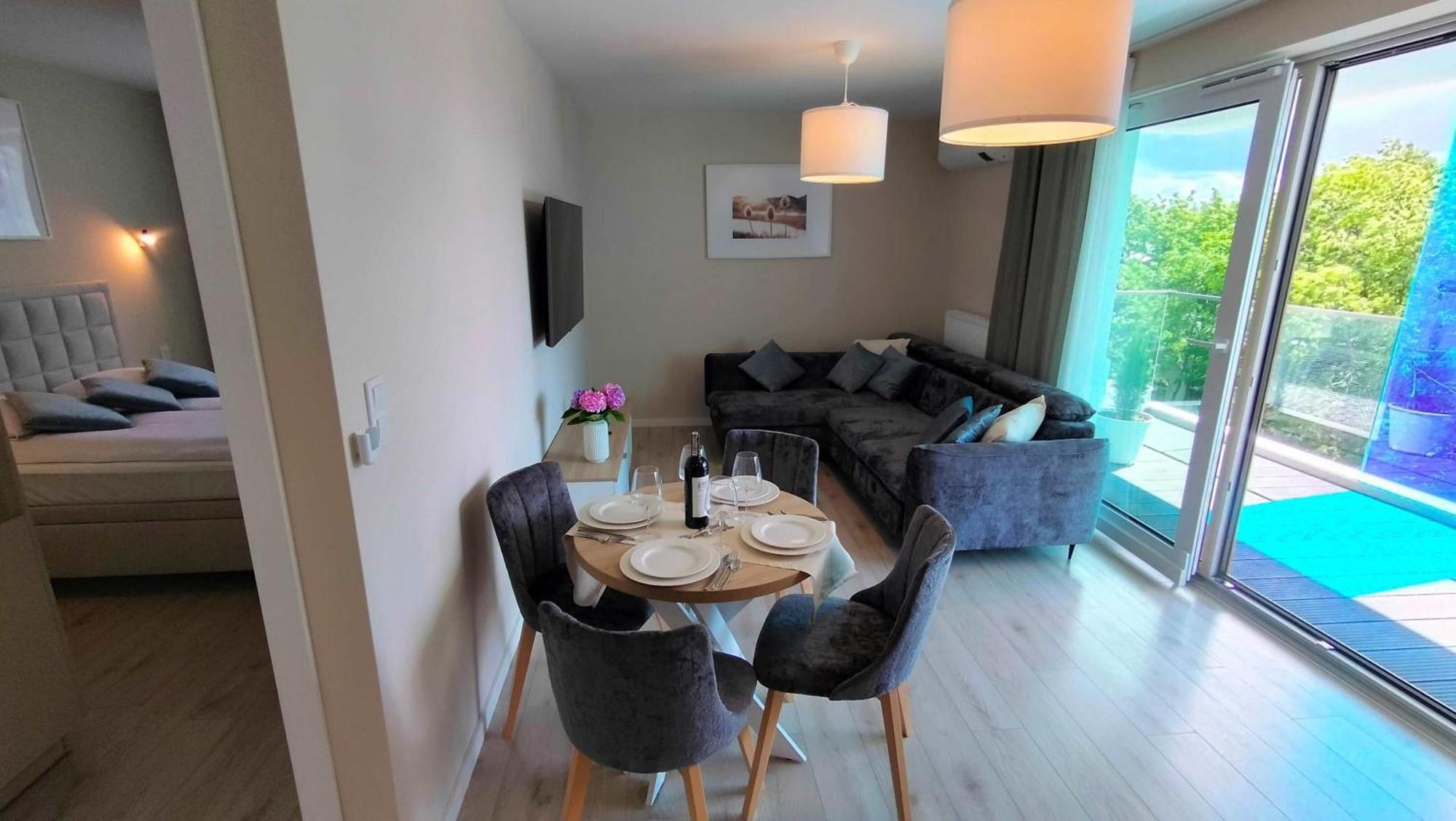 Cicha Przystan Apartamenty Whiteblue Sauna&Fitness&Parking Kołobrzeg Εξωτερικό φωτογραφία
